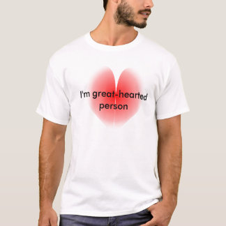 Sou uma camiseta de excelente