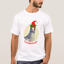 Sou uma camiseta engraçada Elfie Seagull