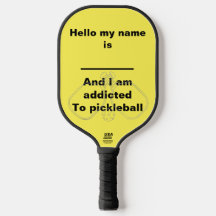 Sou viciado em picleball