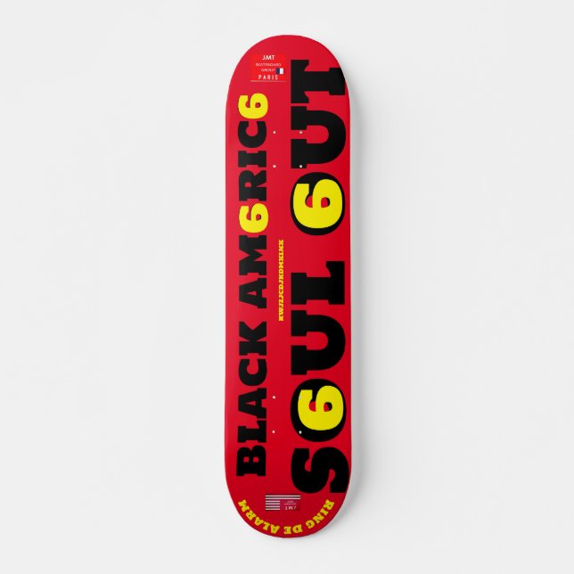 SOUL OUT 7, 3/4", skateboard Deck (Frente)