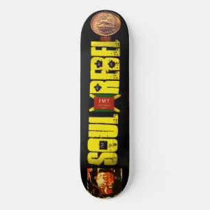 SOUL REBEL 8, 1/4", skateboard Deck