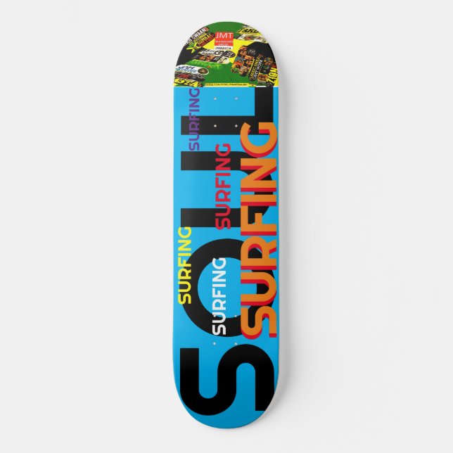SOUL SURFING 8, 1/4", Pavimento do skate (Frente)