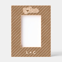 Soulmate Engraved Wood Laser Etched Picture Frame