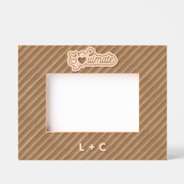 Soulmate Engraved Wood Laser Etched Picture Frame