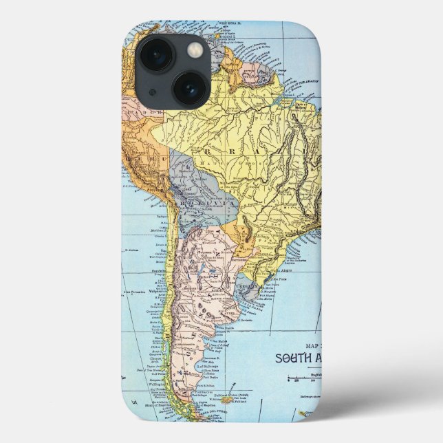SOUTH AMERICA: MAP, c1890 (Verso)