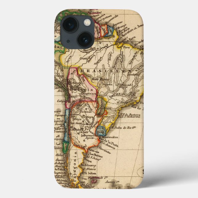 South American Map (Verso)