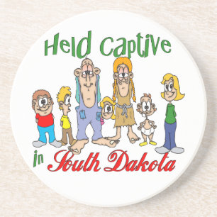 South Dakota Funny Trailer Park Porta copos Sandst