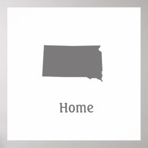 South Dakota Home Poster