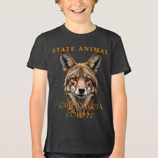 South Dakota Territory Animal The Coyote (Frente)