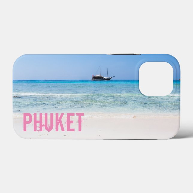 Souvenir da Tailândia Phuket Beach (Verso (horizontal))