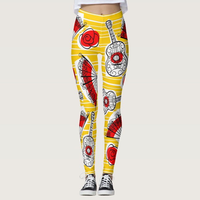 Souvenirs Espanhol Leggings (Frente)