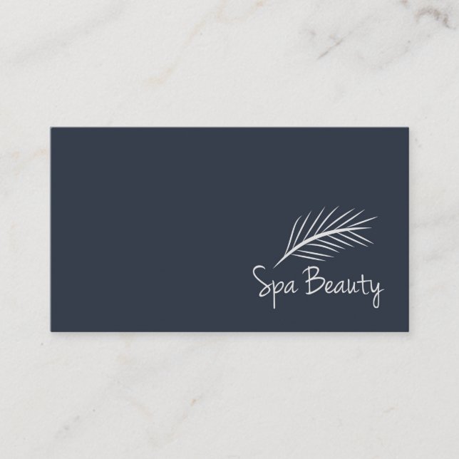 Spa Beauty Cartão de visita (Frente)