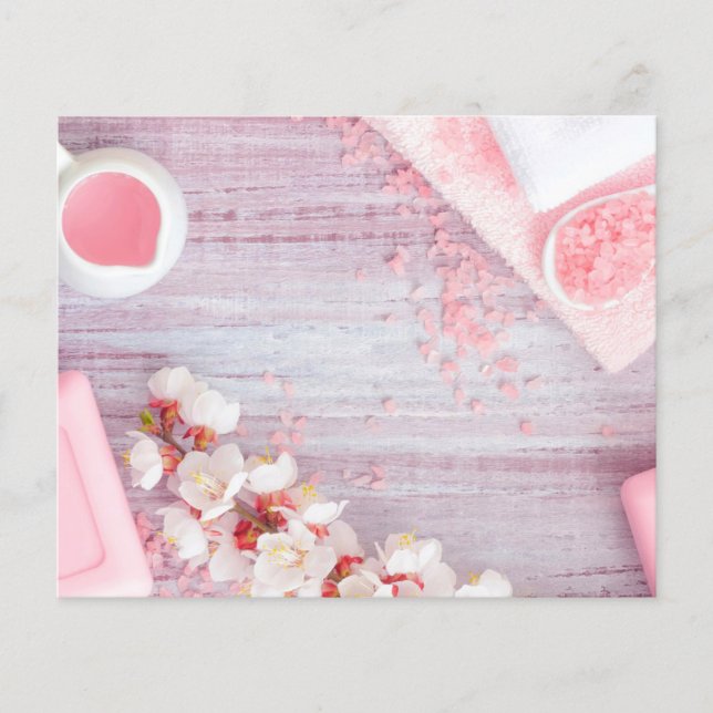 Spa, bem-estar, massagem de beleza Flyer (Frente)