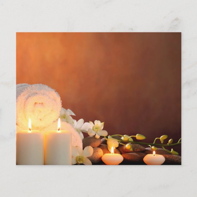 Spa, bem-estar, massagem de beleza Flyer (Frente)