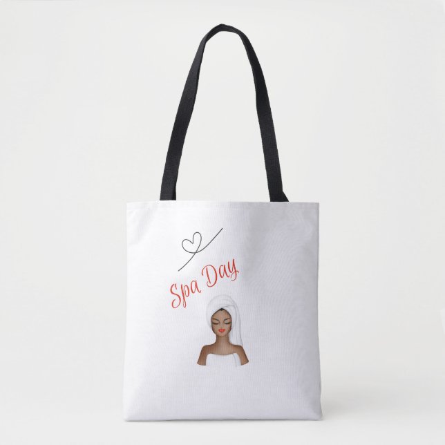 Spa Day Tote Bag (Frente)