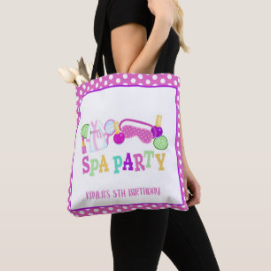 Spa Party Tote Bag - Branco