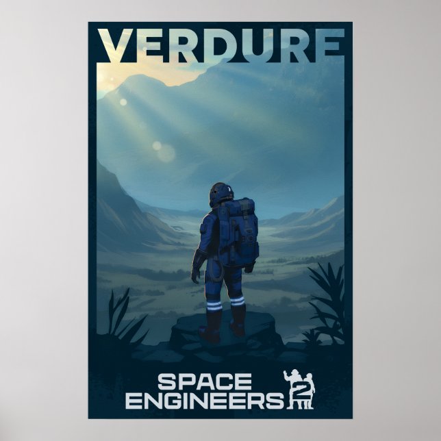 Space Engineers 2: Verdure Poster (Frente)