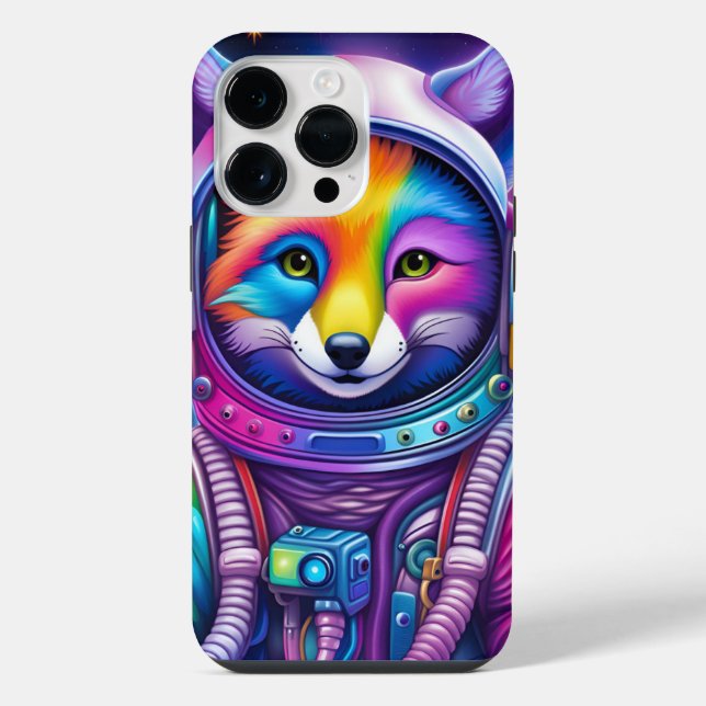 Space Fox - Capinha de Telefone  (Verso)