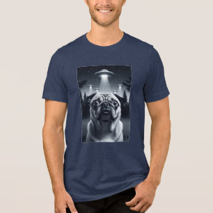 Space Pug Tira Alienígena Selfie Engraçado Dog Gif