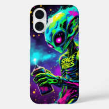 Space Vibes Alienígena Neon