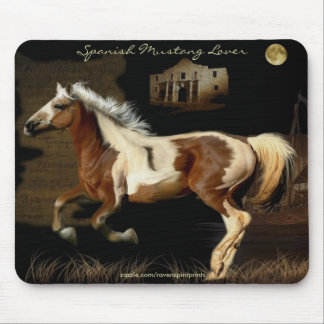 SPANISH MUSTANG BARB HORSE LOVER Mousepad