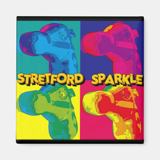 SPARKLE DE STRETFORD - IMÃ DE GELADEIRA (Frente)