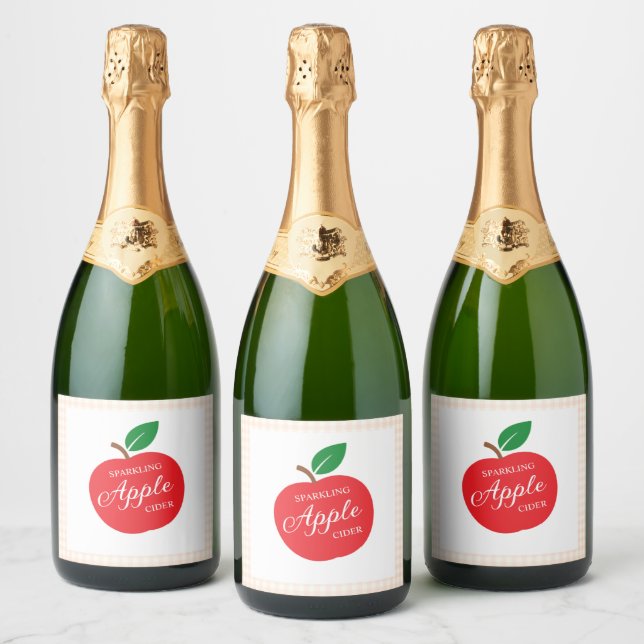 Sparkling Apple Cider Baby Shower (Garrafas)