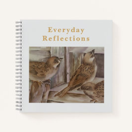 Sparrow Notebook | Nature Writing Journal