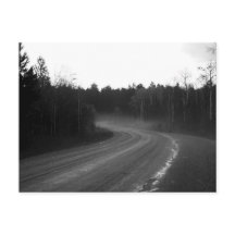 Spearfish Canyon Hail Foge Após Tempestade Cartão