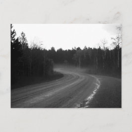 Spearfish Canyon Hail Foge Após Tempestade Cartão 