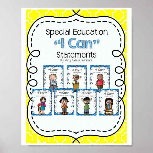 Special Education Teaching Posters (Frente)