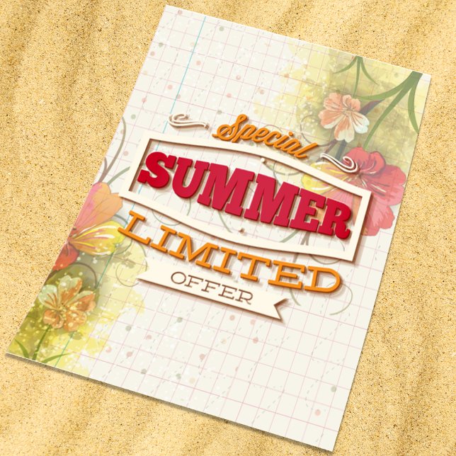 Special Summer Limited Offer Flyer (Criador carregado)