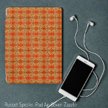 Speck de Russet<br><div class="desc">Digitalização transformada, esse Abstrato gráfico, em uma série, de padrões elaborados, formas e formas consistentes, massacrados juntos, em cores vivas de; russet, laranja, vermelha, bronze e ouro.</div>