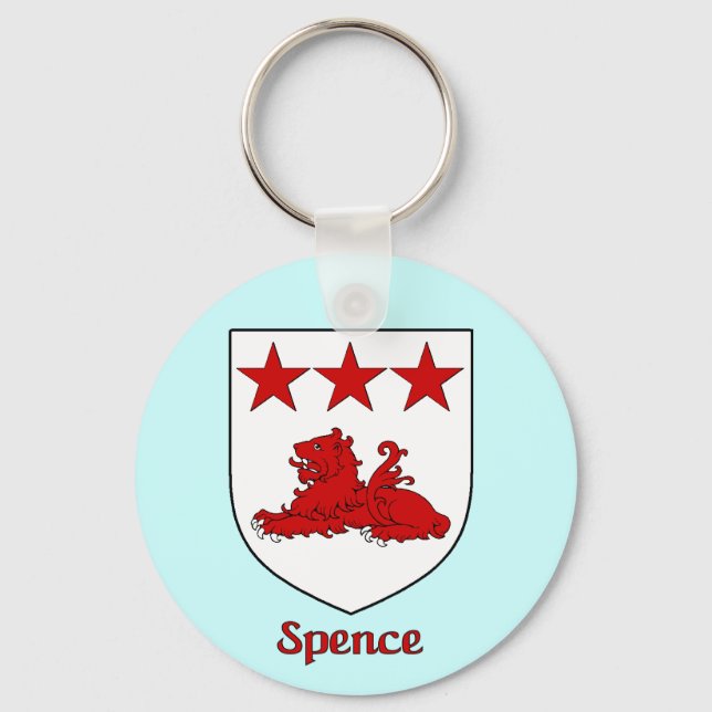 Spence Family Shield Chaveiro (Frente)