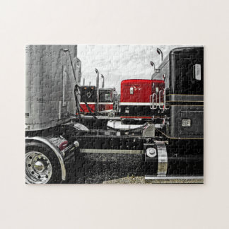 Spencer um quebra-cabeça artístico do tiro dos