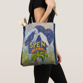 SpenHeart, Spenard, Anchorage Icon Tote Bag