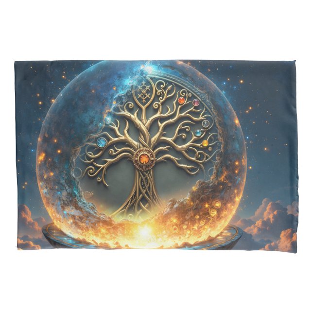Sphere of Life – The Golden World Tree.  (Frente)