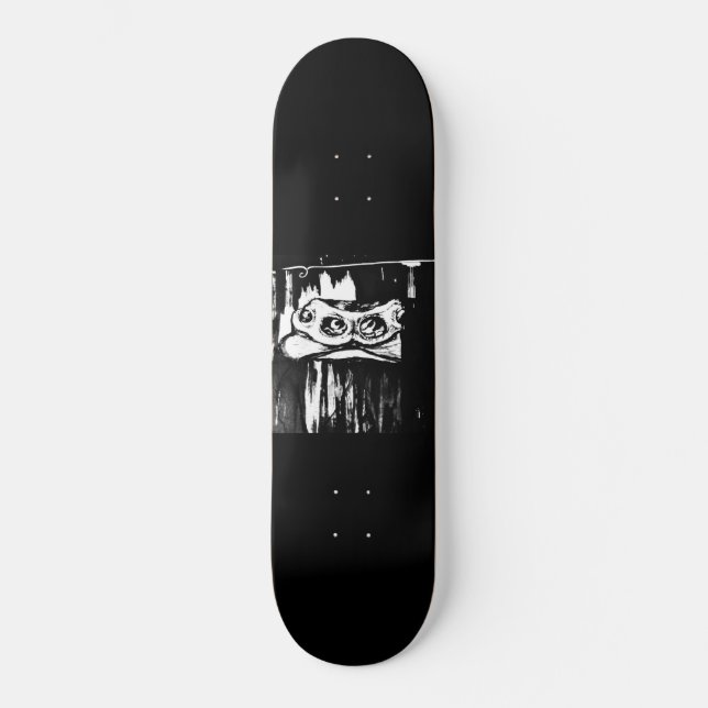 Spider Skateboard Black por Samira Sperry (Frente)