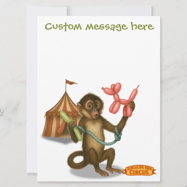 Spike's balloon monkey magic (Frente)