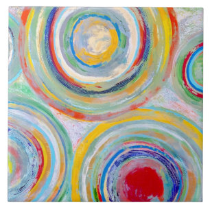 Spin Out 6 x 6 Azulejo cerâmico
