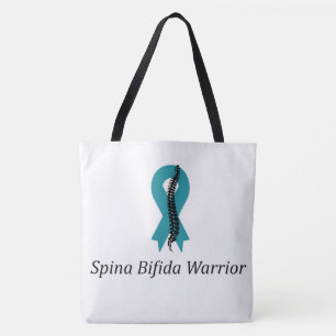 Spina Bifida Warrior Disability Friendly Tote Bag