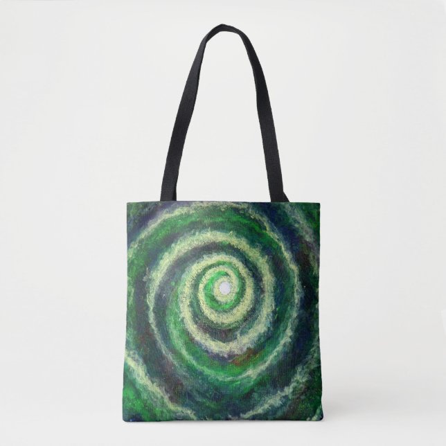 Spiral Galaxy Tote Bag de Lado Duplo (Frente)