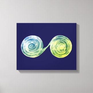 Spirals Canvas Print