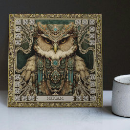 Spirit Guardian Owl: Judia Tribal Personalizada