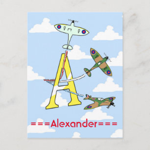 Spitfire Blue Sky - Cartão postal inicial