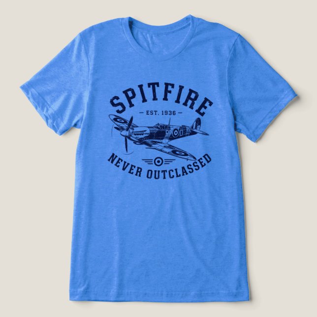 Spitfire – Never Outclassed (Design frontal)