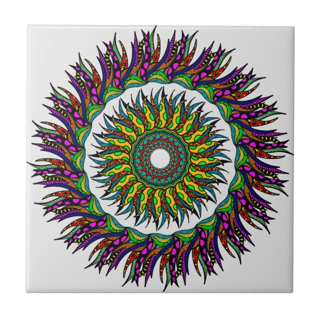 splendid mandala original art design on products (Frente)
