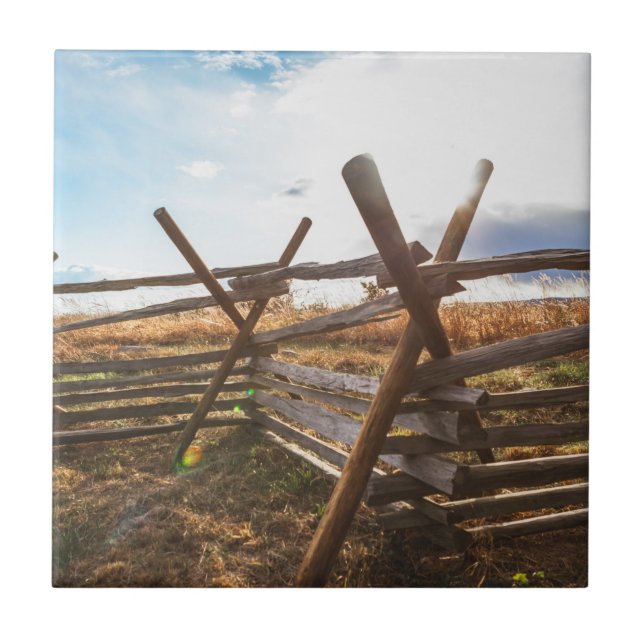Split Rail Fence at Gettysburg (Frente)
