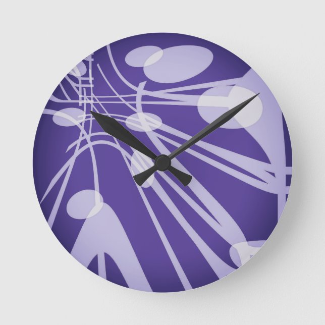 SPNP_8" Relógio de Parede Acritiva Redonda (Frente)