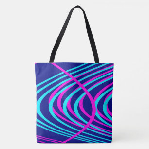 SPNP_All-Over-Impressão Tote Bag, Grande